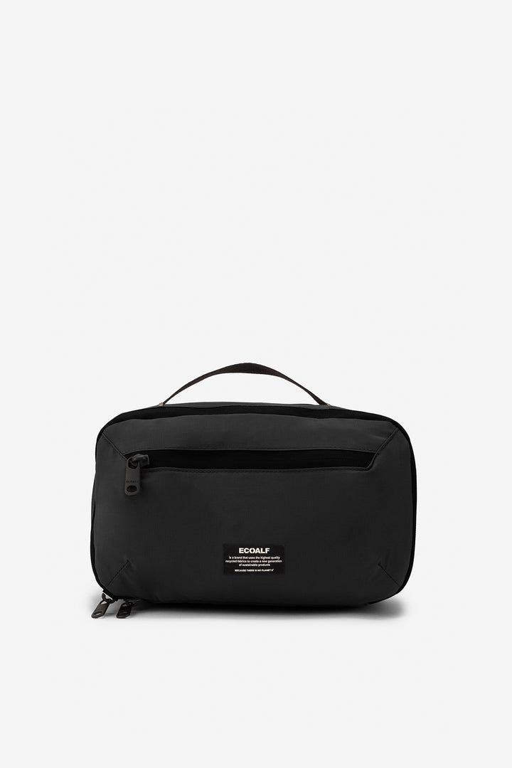 BLACK OSLO TOILETRY BAG