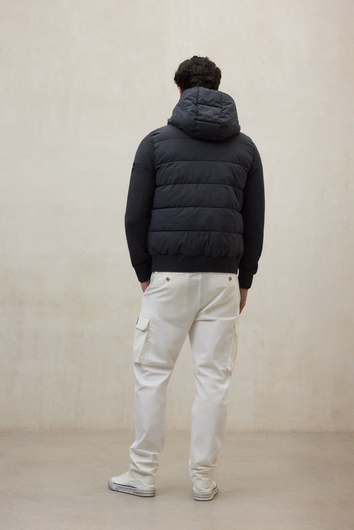 VESTE BALE GRIS FONCÉ