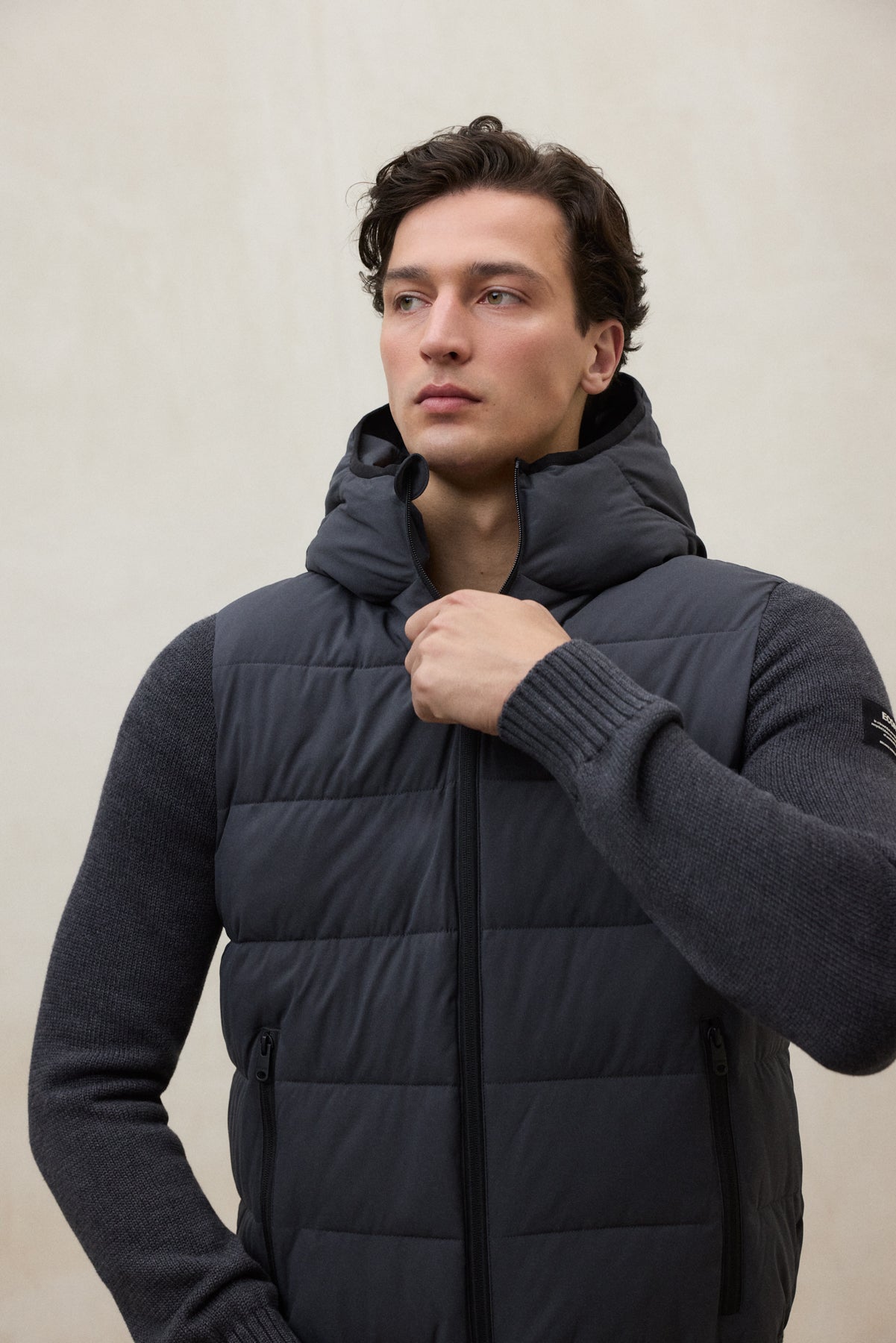 VESTE BALE GRIS FONCÉ