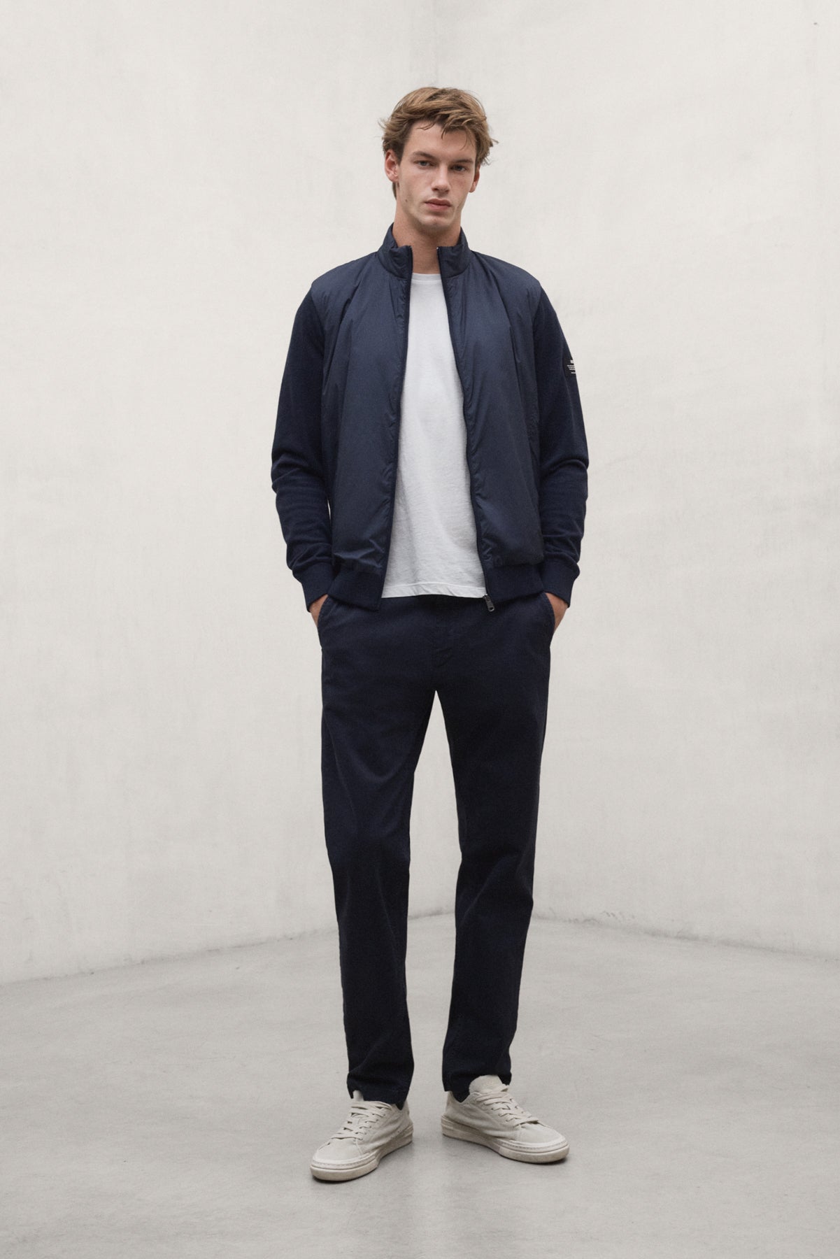 HYBRIDJACKE DENIO MARINEBLAU