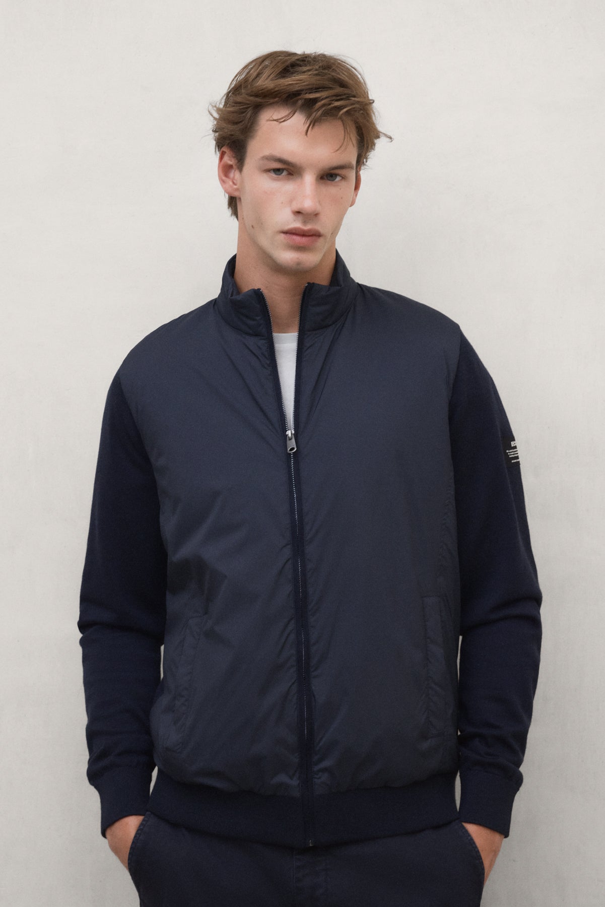 HYBRIDJACKE DENIO MARINEBLAU