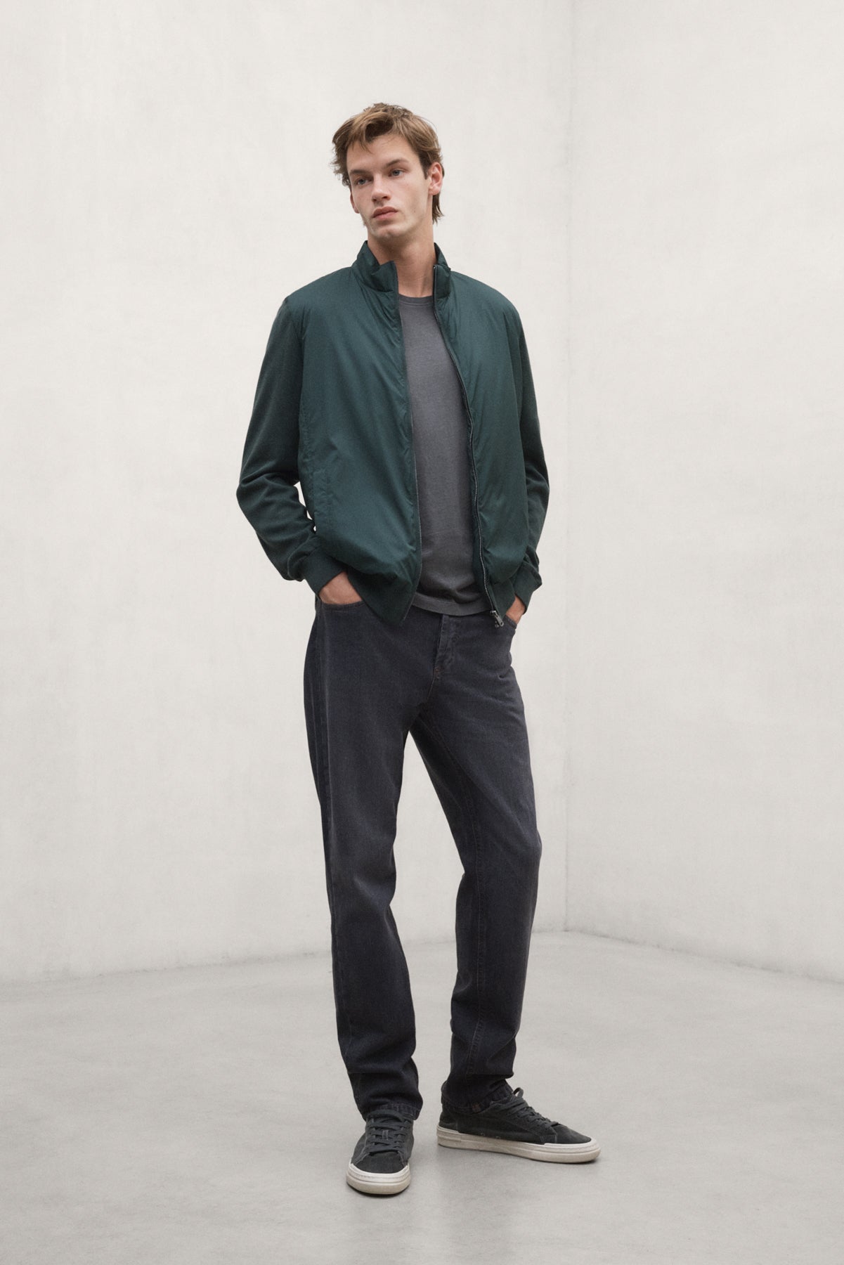 CHAQUETA HÍBRIDA DENIO VERDE
