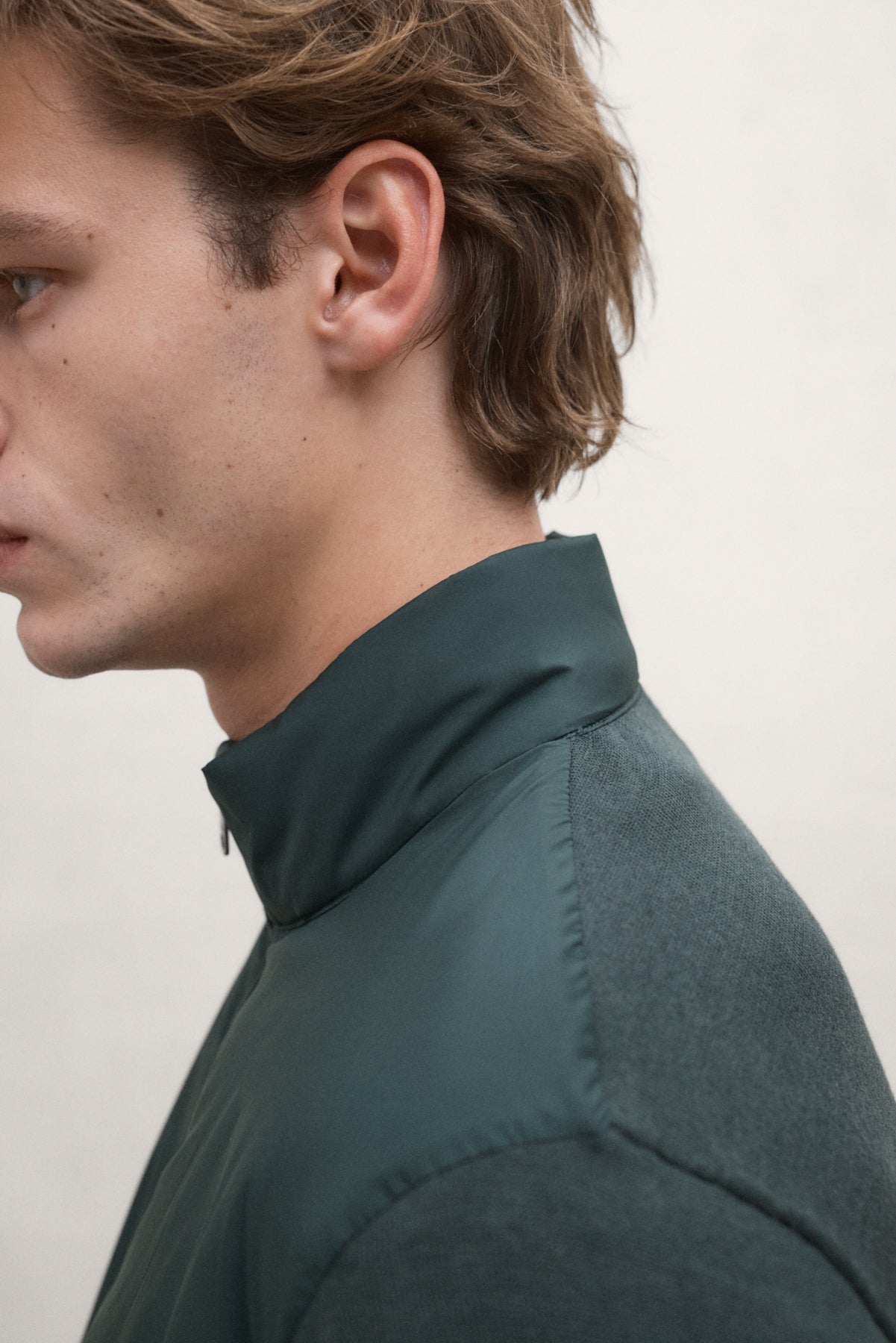 CHAQUETA HÍBRIDA DENIO VERDE