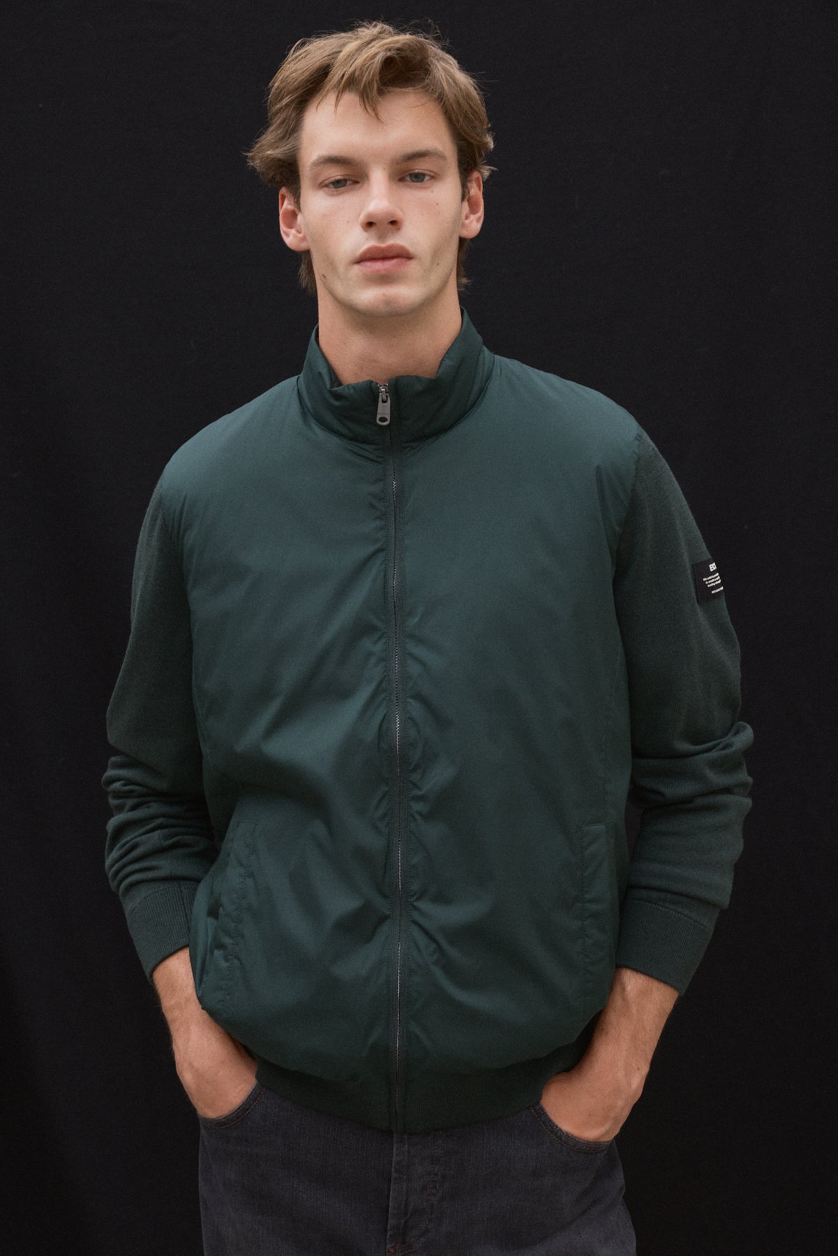 CHAQUETA HÍBRIDA DENIO VERDE