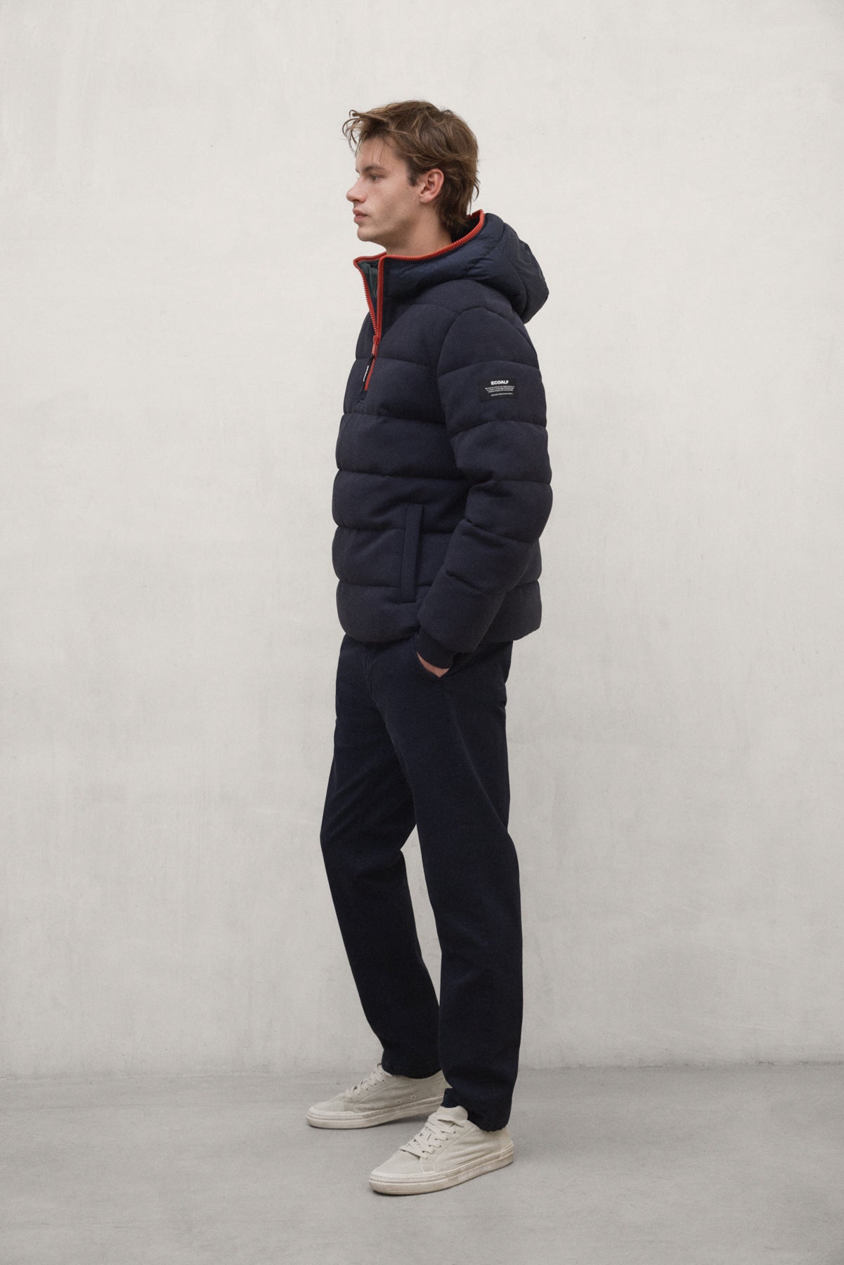 CHAQUETA HÍBRIDA ELDO AZUL MARINO