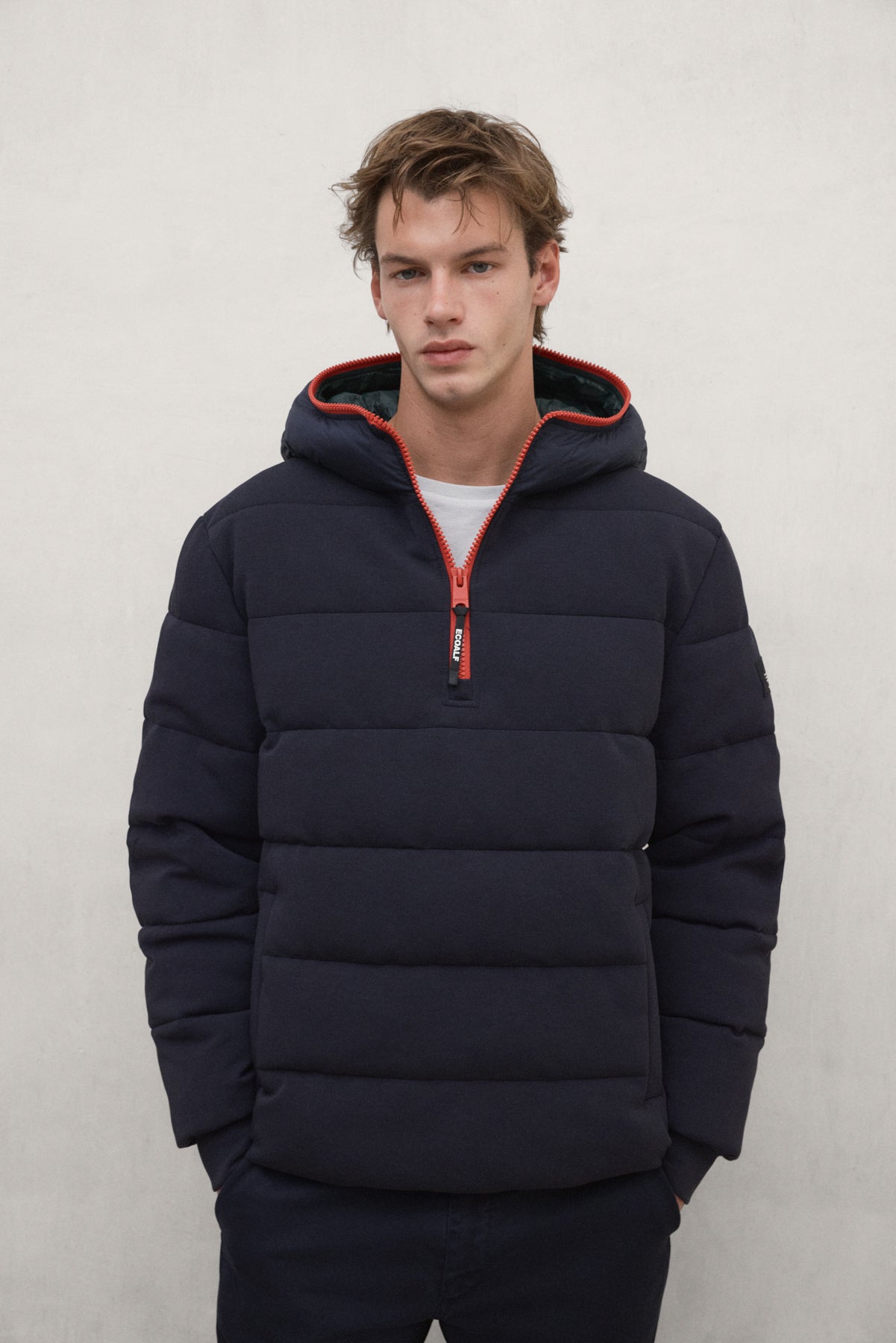 CHAQUETA HÍBRIDA ELDO AZUL MARINO