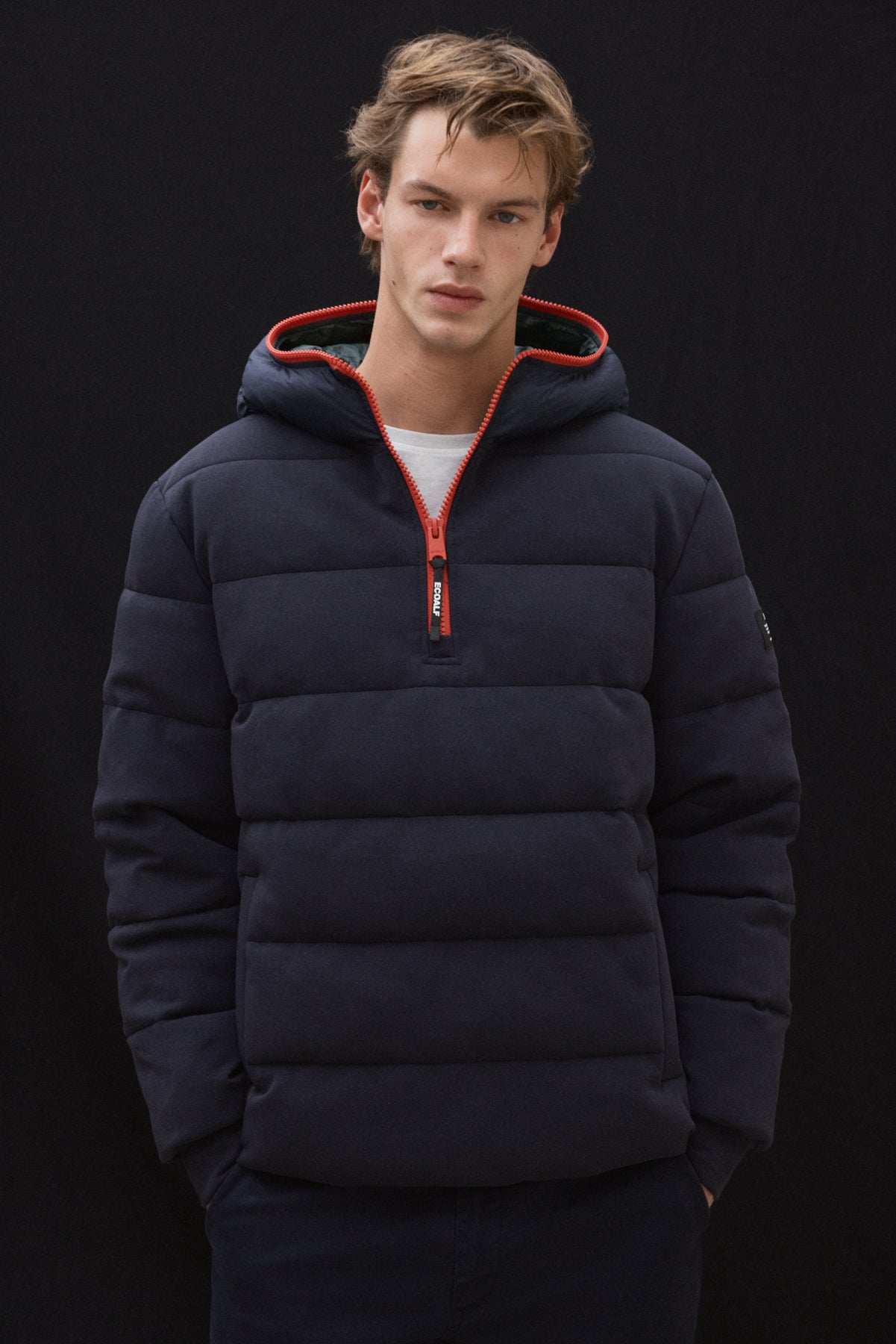 CHAQUETA HÍBRIDA ELDO AZUL MARINO