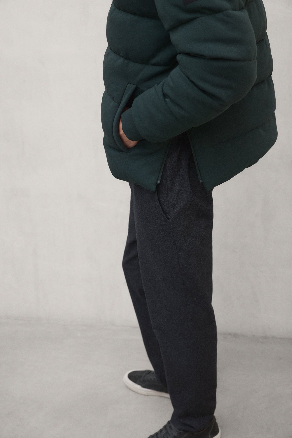 CHAQUETA HÍBRIDA ELDO VERDE