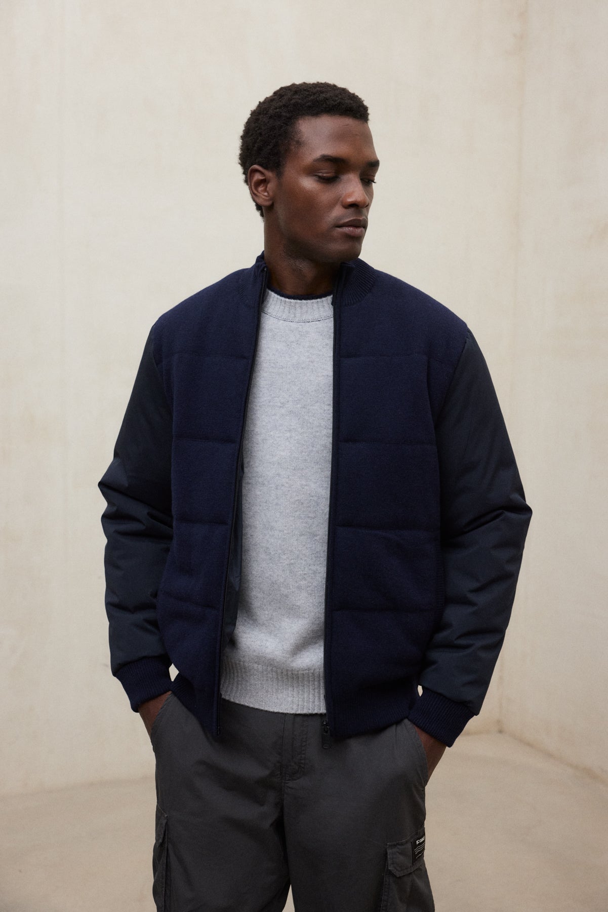 GIACCA STUART BLU NAVY