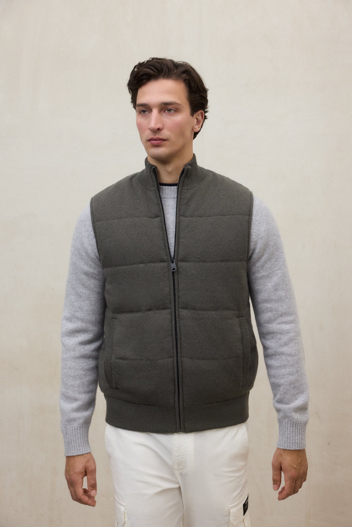 GILET STUART VERDE