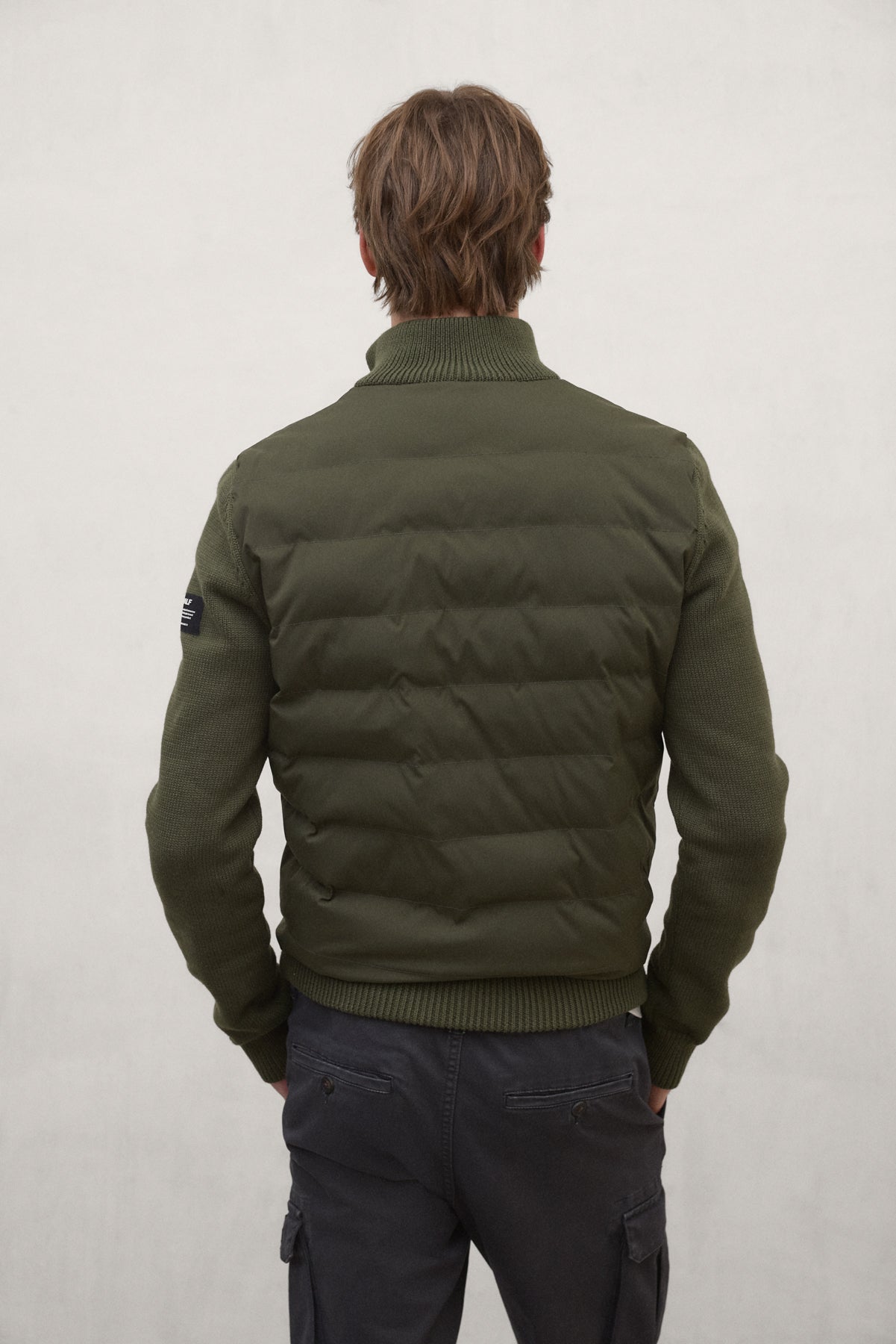 CHAQUETA HÍBRIDA TARIFE KHAKI