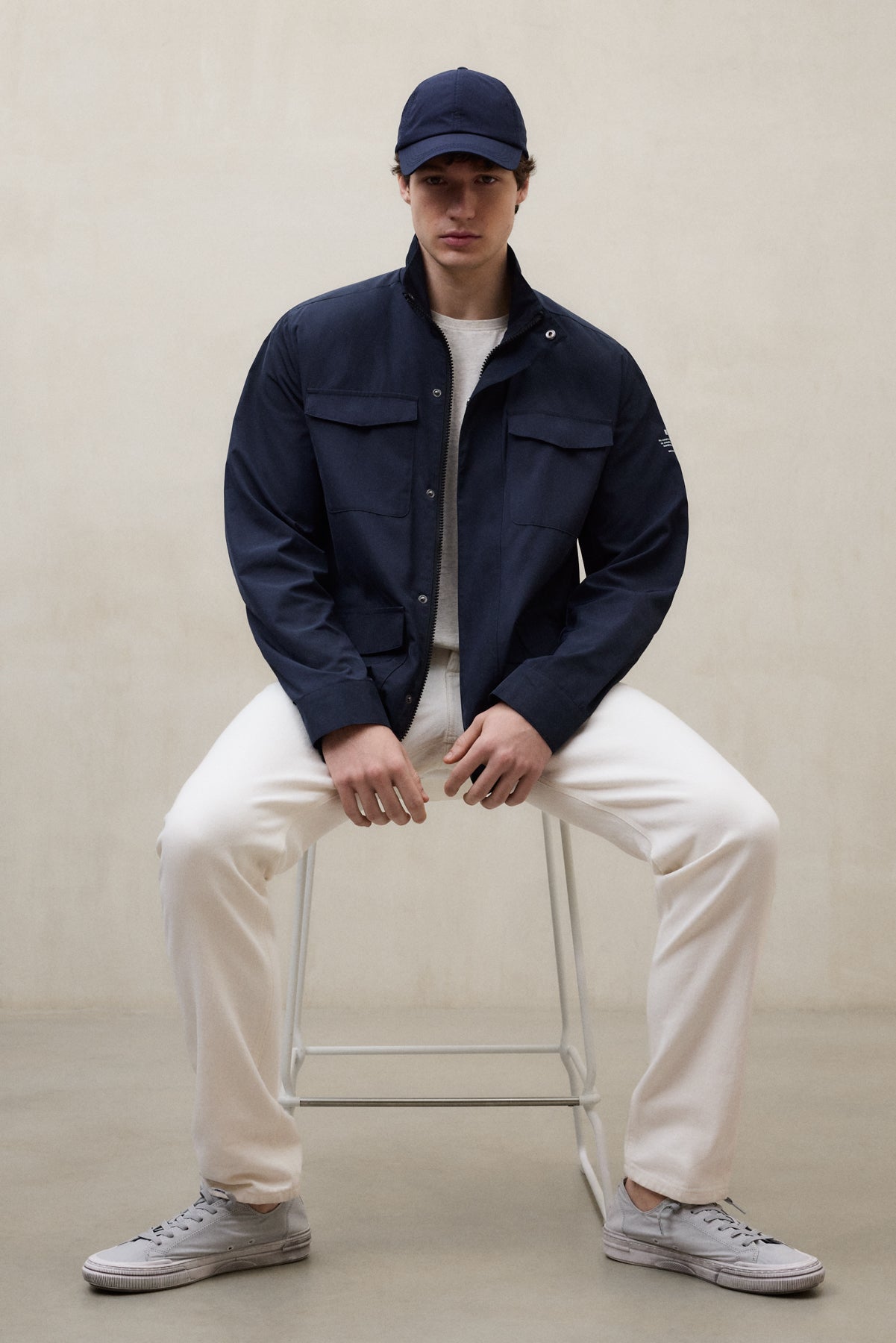 NAVY BLUE AELLO JACKET