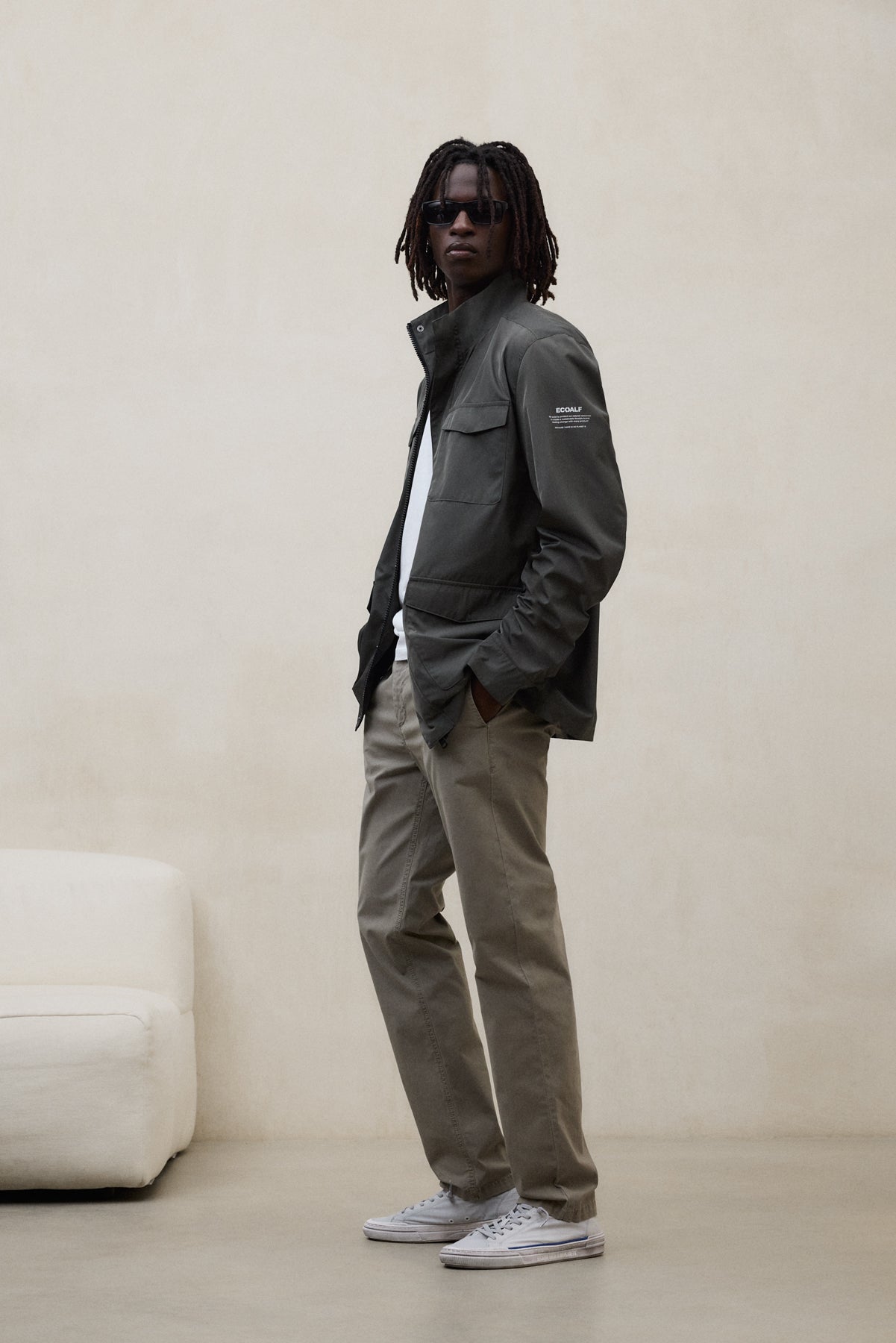 VESTE AELLO VERT FONCÉ