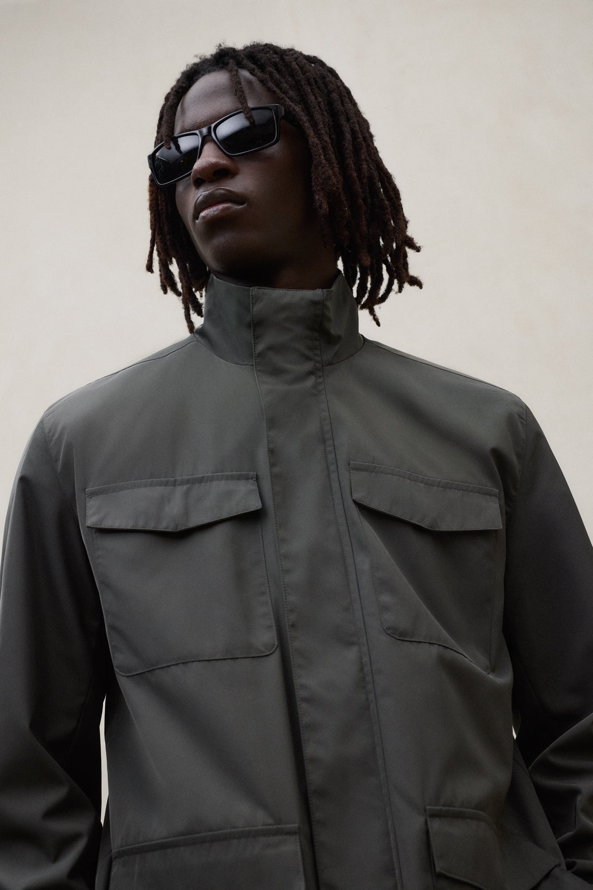 VESTE AELLO VERT FONCÉ