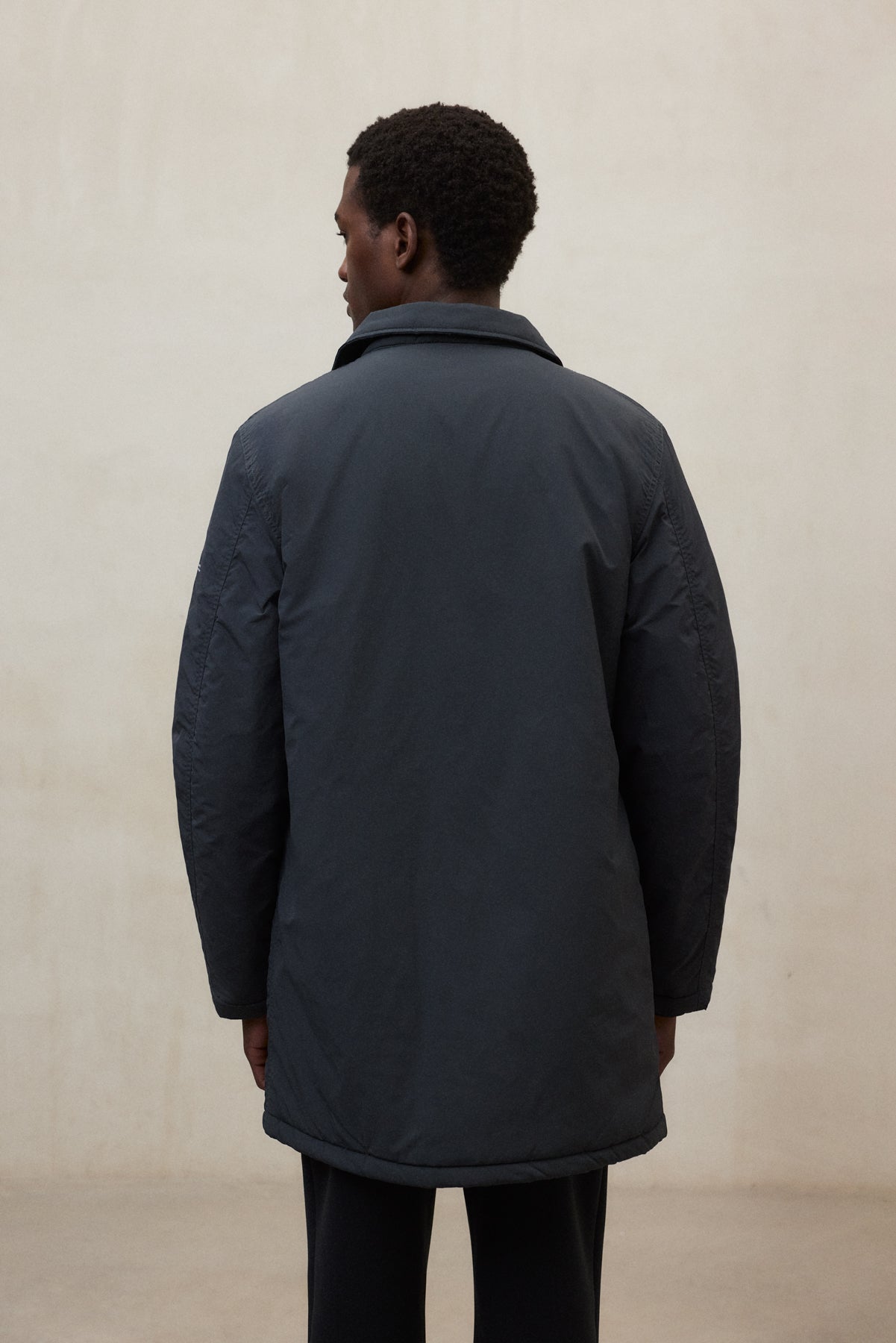 LONG DARK GREY ANCUA JACKET