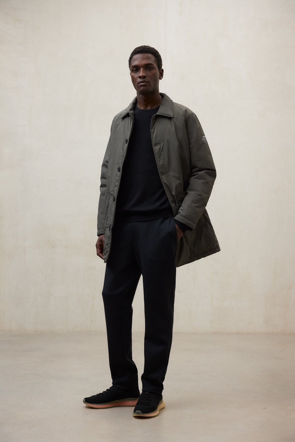 LONG GREEN ANCUA JACKET