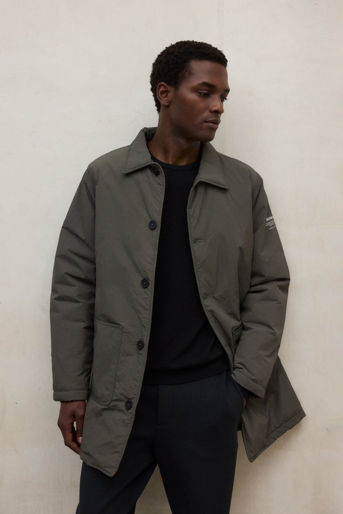 LONG GREEN ANCUA JACKET