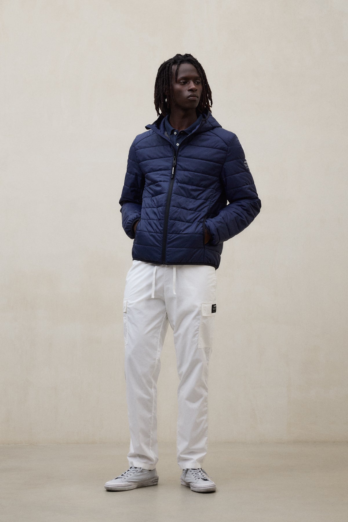 NAVY BLUE ATLANTICO JACKET