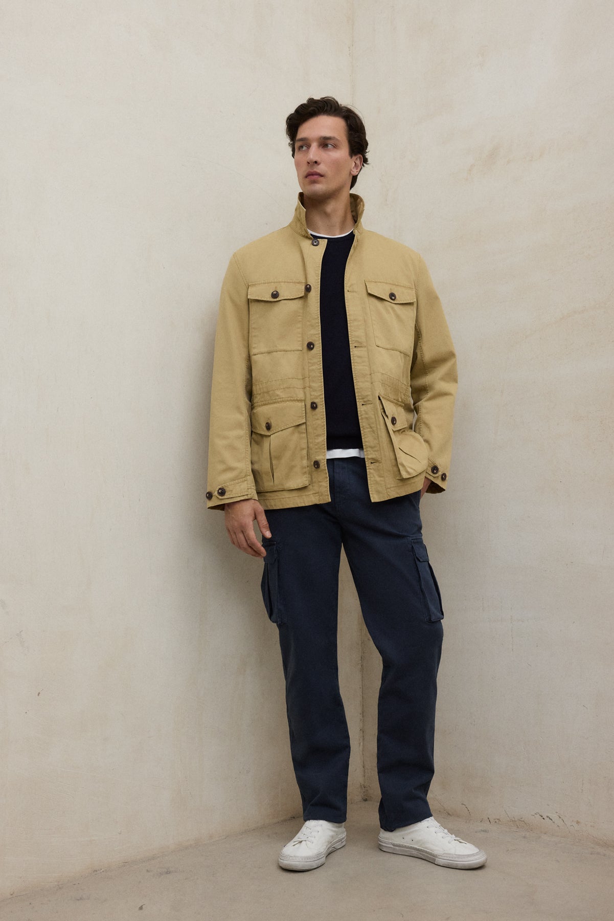 CHAQUETA ATLAS MOSTAZA