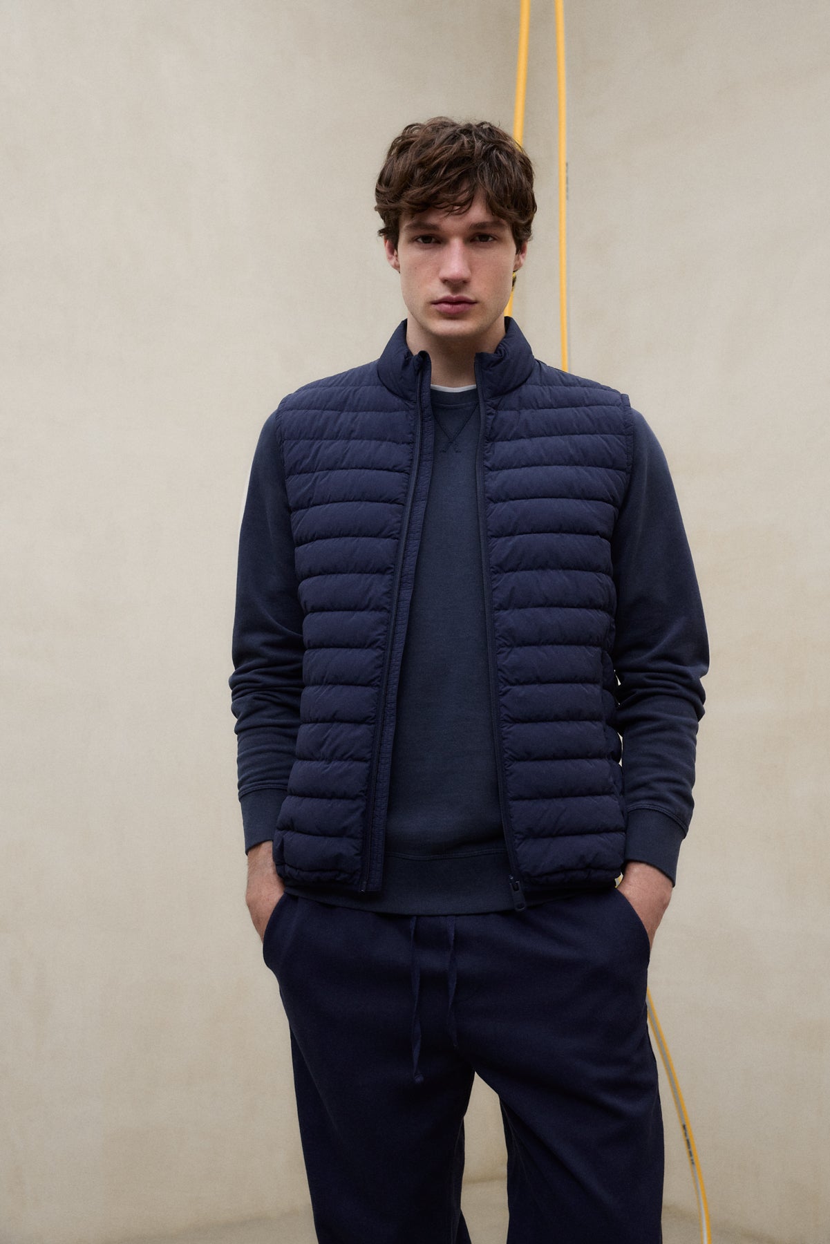 GILET SANS MANCHES BELS BLEU MARINE