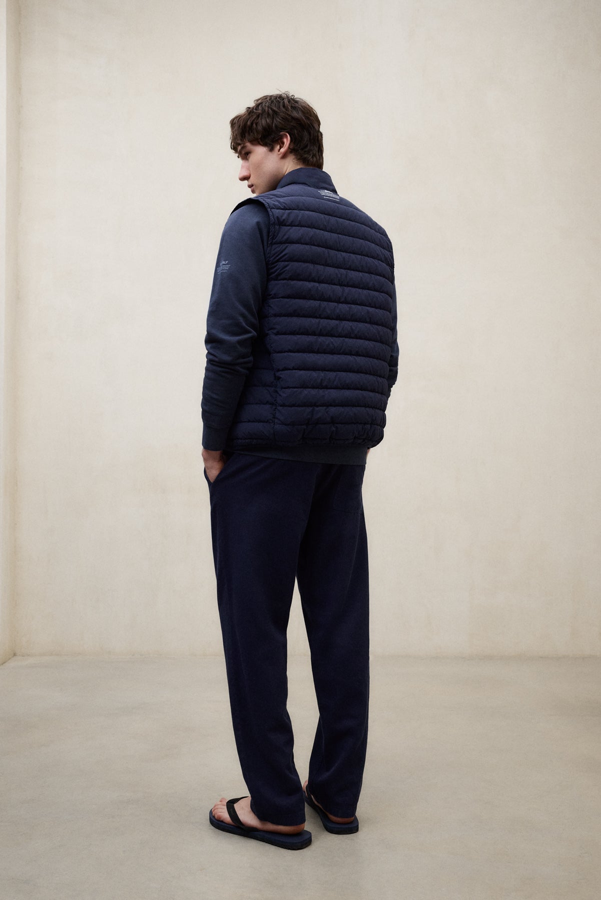 NAVY BLUE BELS GILET