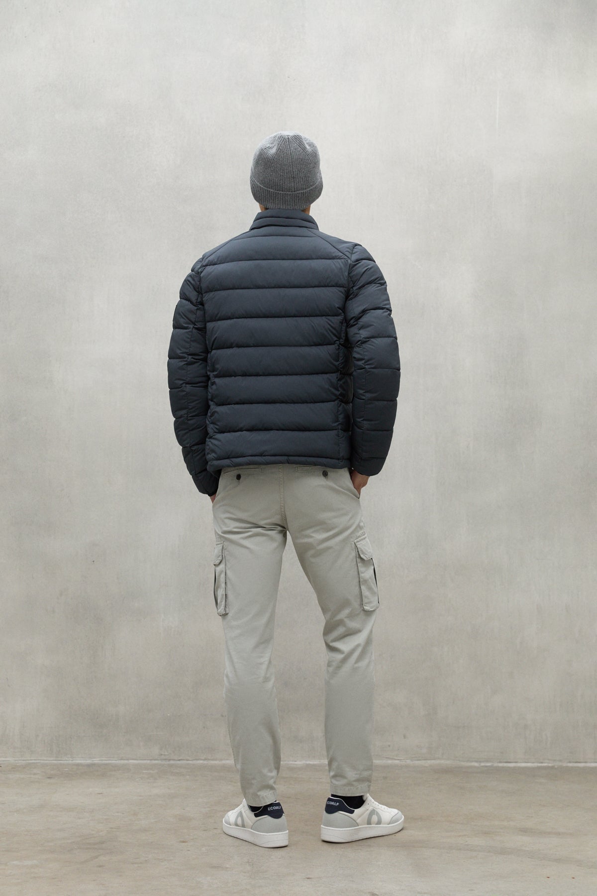 DARK GREY BERET JACKET