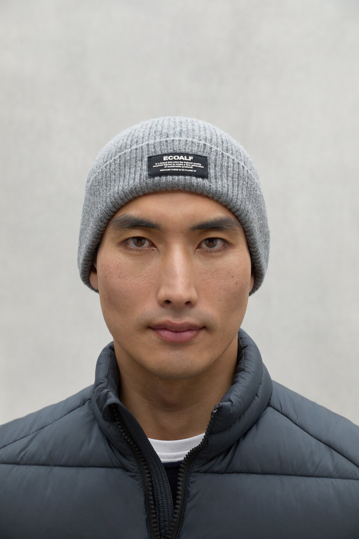GREY WOOL HAT