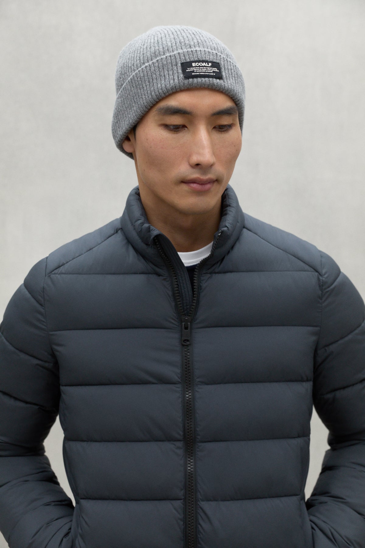 DARK GREY BERET JACKET