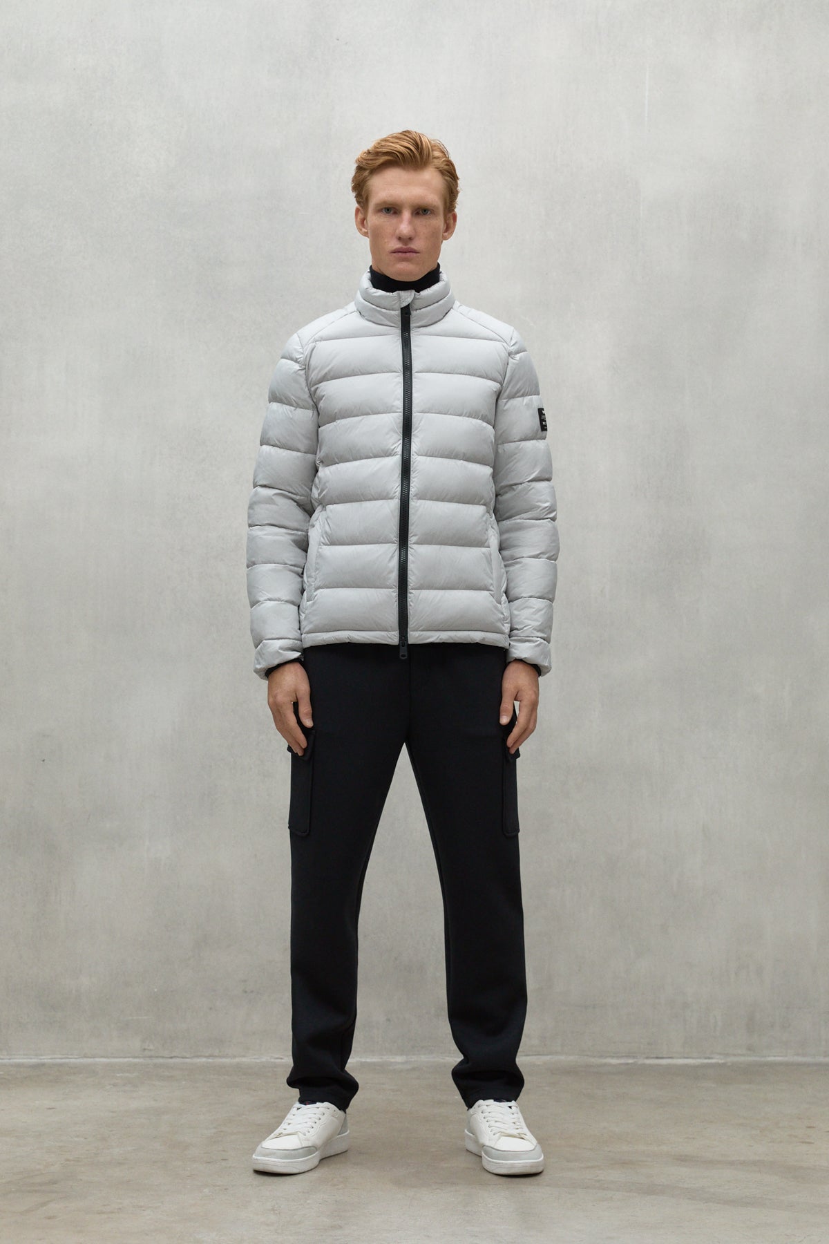 CHAQUETA BERET GRIS CLARO