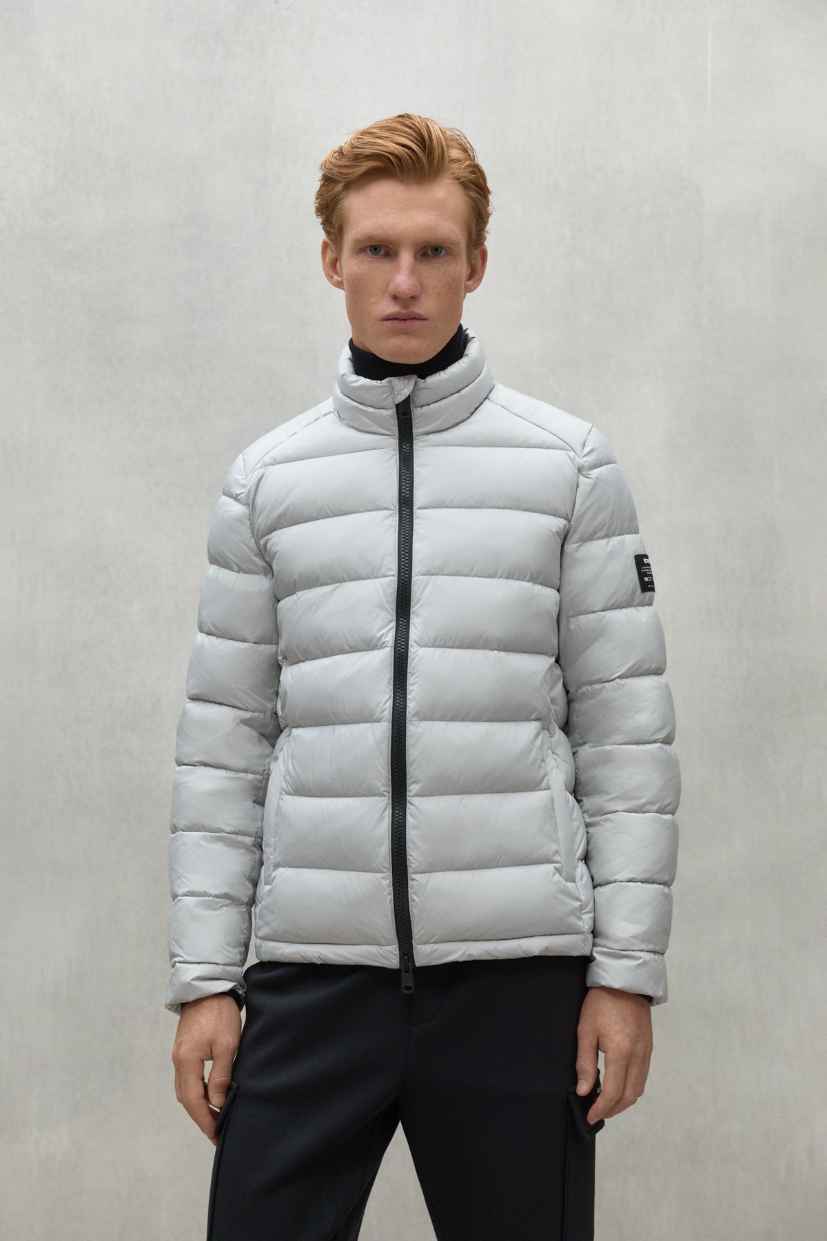 CHAQUETA BERET GRIS CLARO