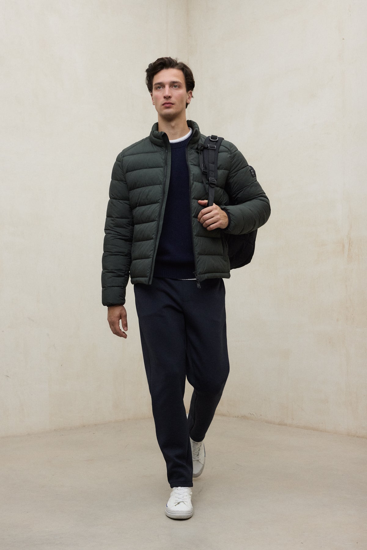 GIACCA BERET VERDE SCURO