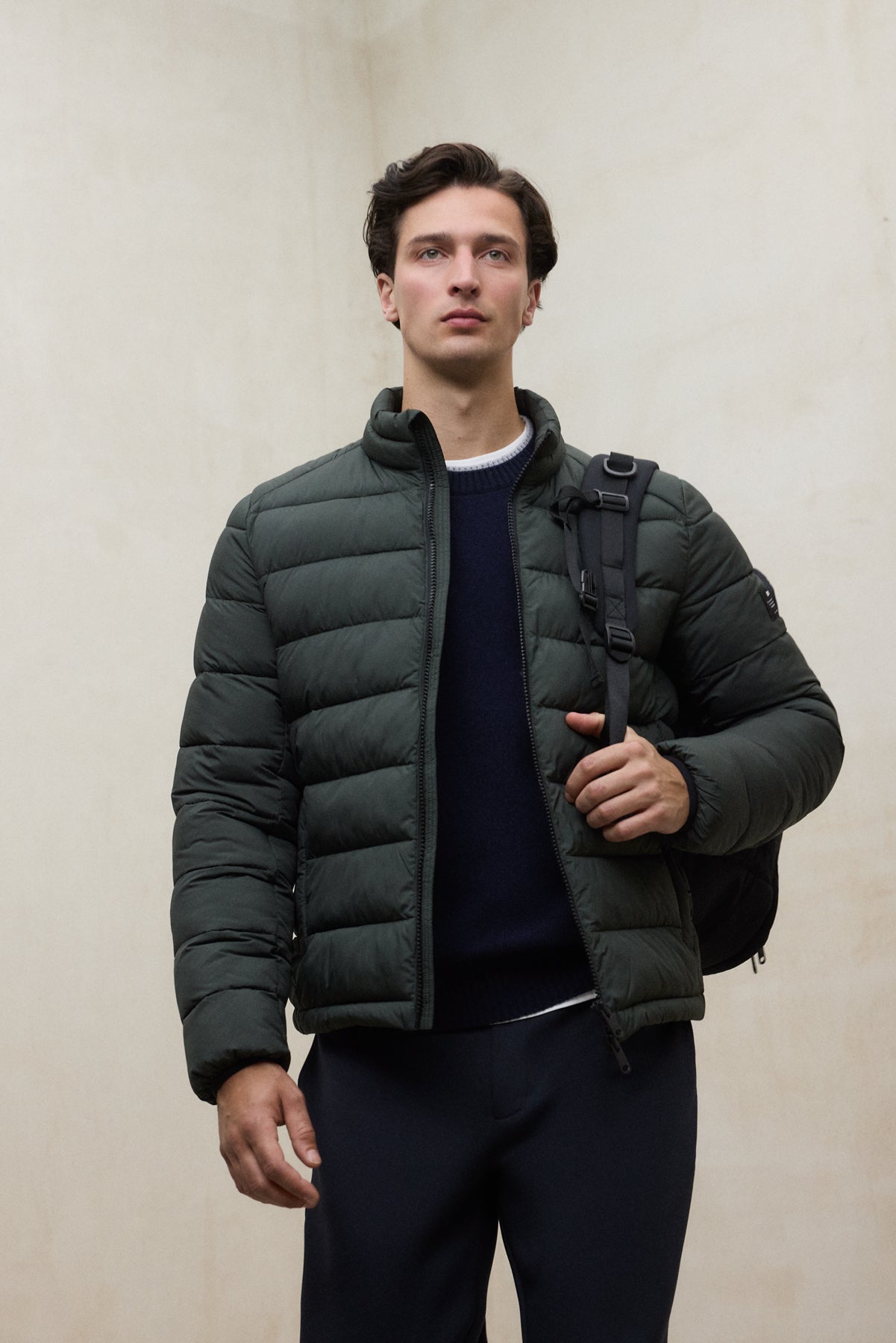 DARK GREEN BERET JACKET