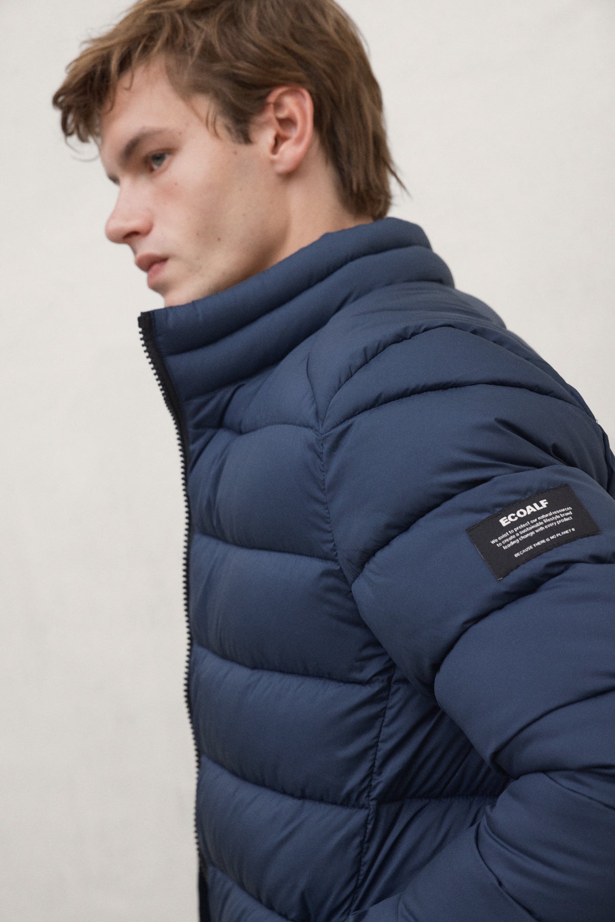 BERET-JACKE BLAU