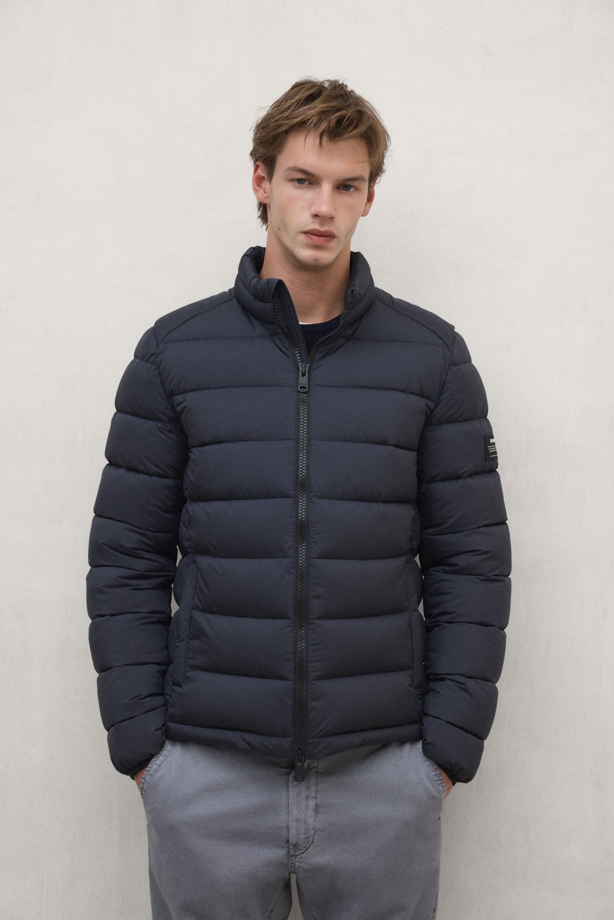 CHAQUETA BERET GRIS OSCURO