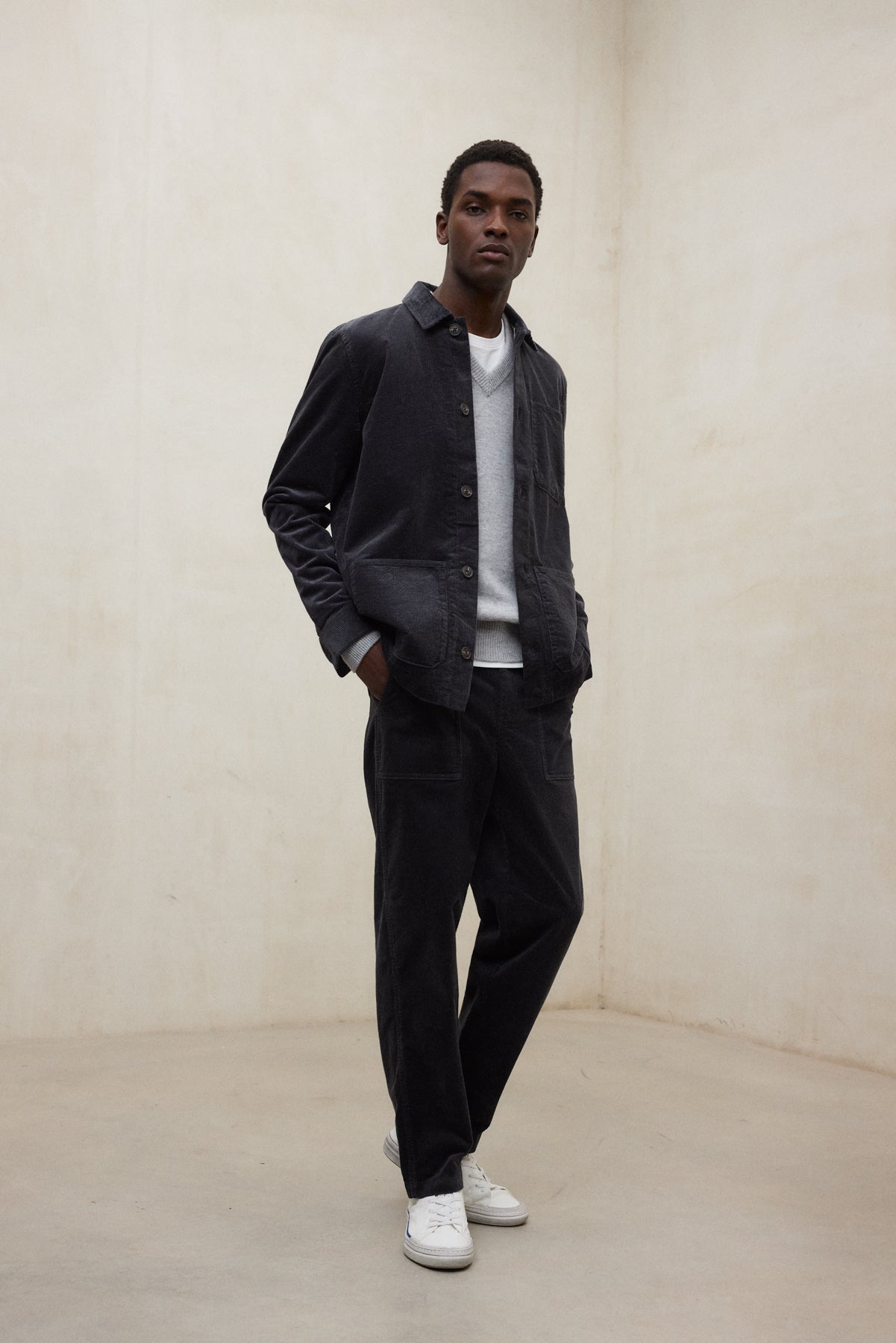 DARK GREY BERMO JACKET