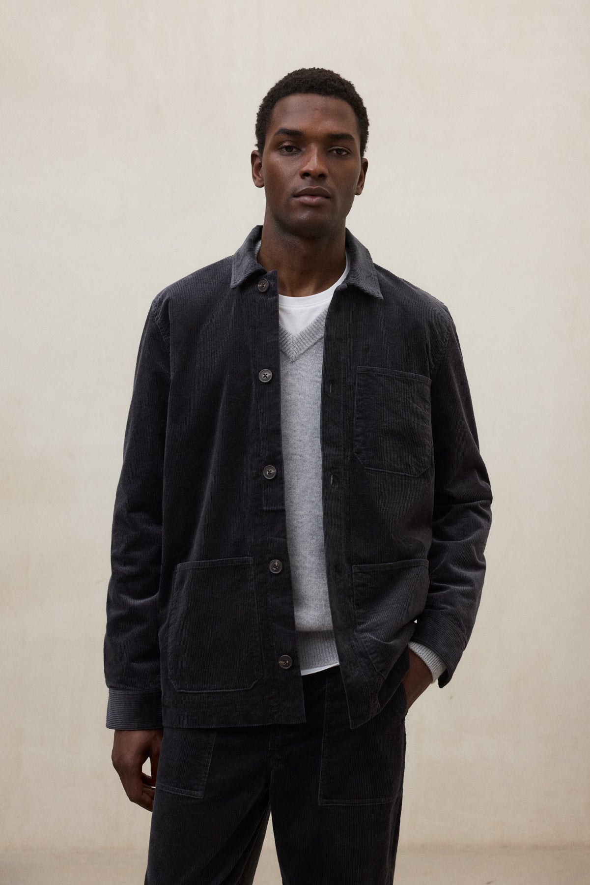 DARK GREY BERMO JACKET