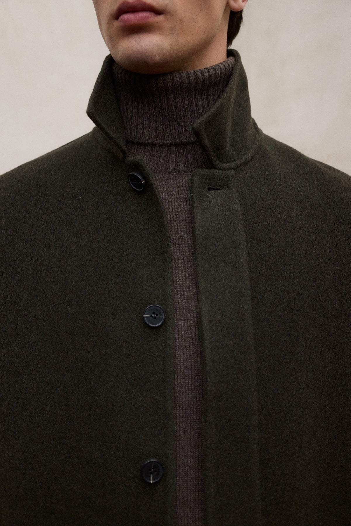 GREEN CRONOS COAT