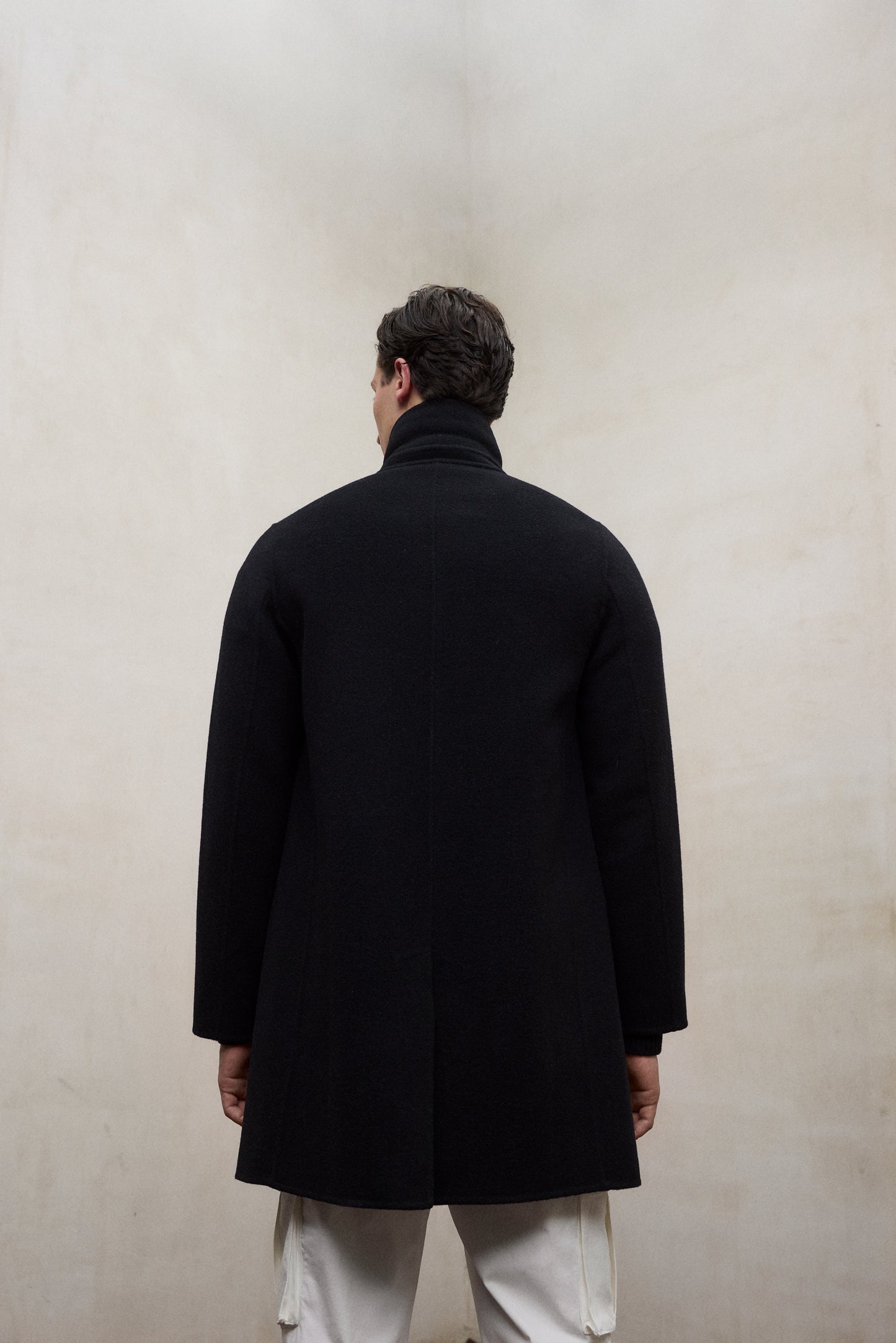 BLACK CRONOS COAT