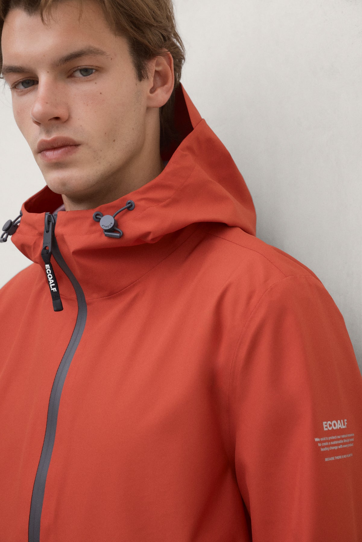 ORANGE DILUVIO JACKET