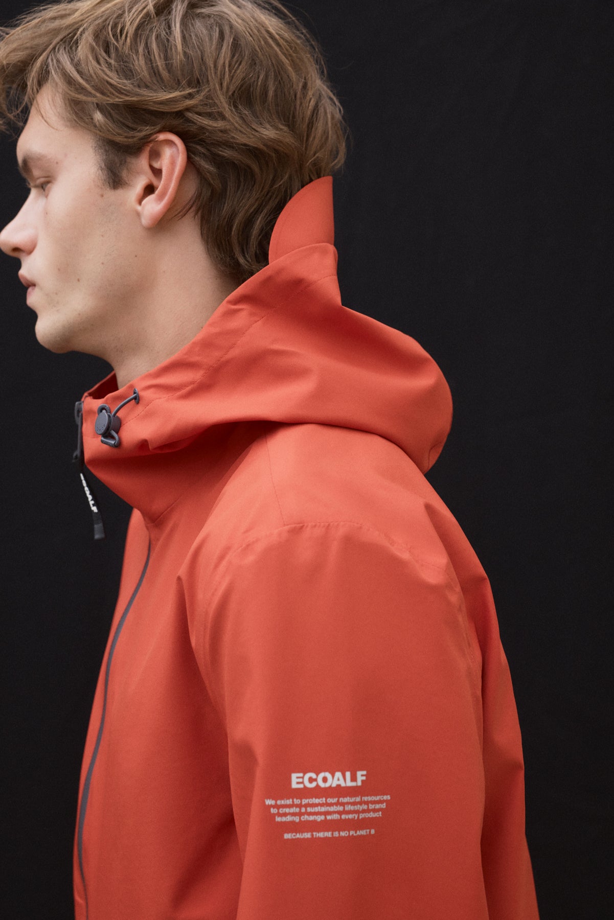 ORANGE DILUVIO JACKET