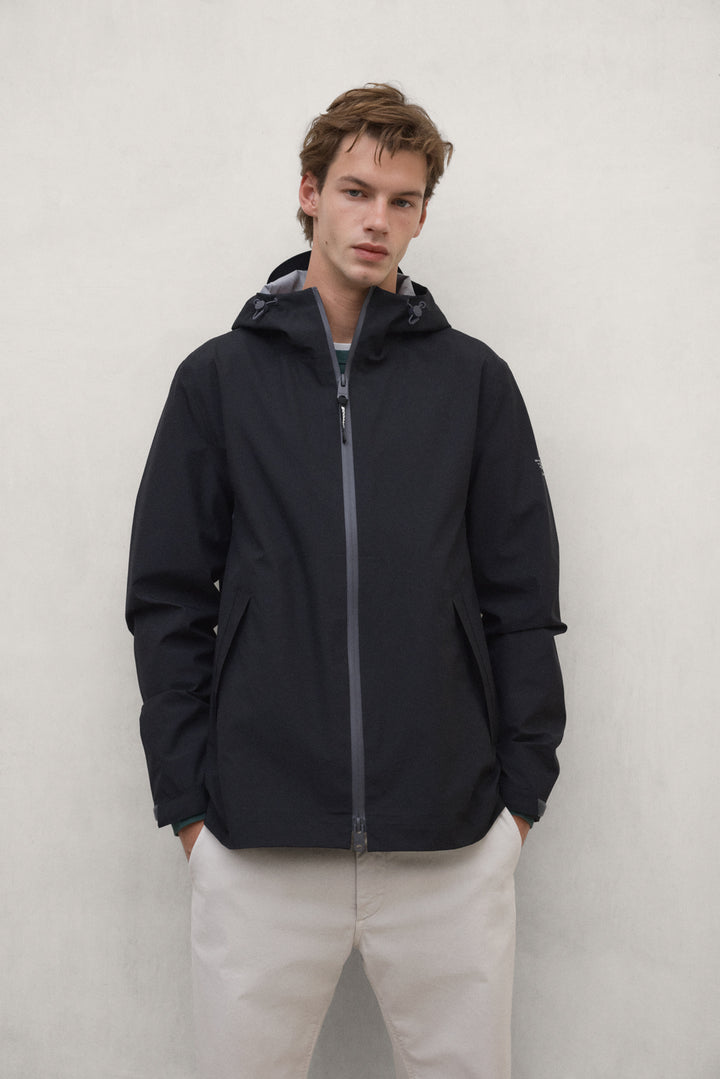 CHAQUETA DILUVIO NEGRA