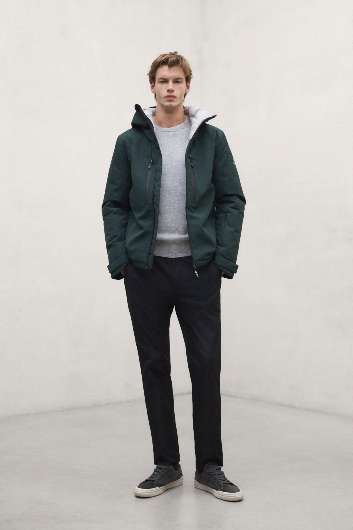 CHAQUETA GRANADO VERDE