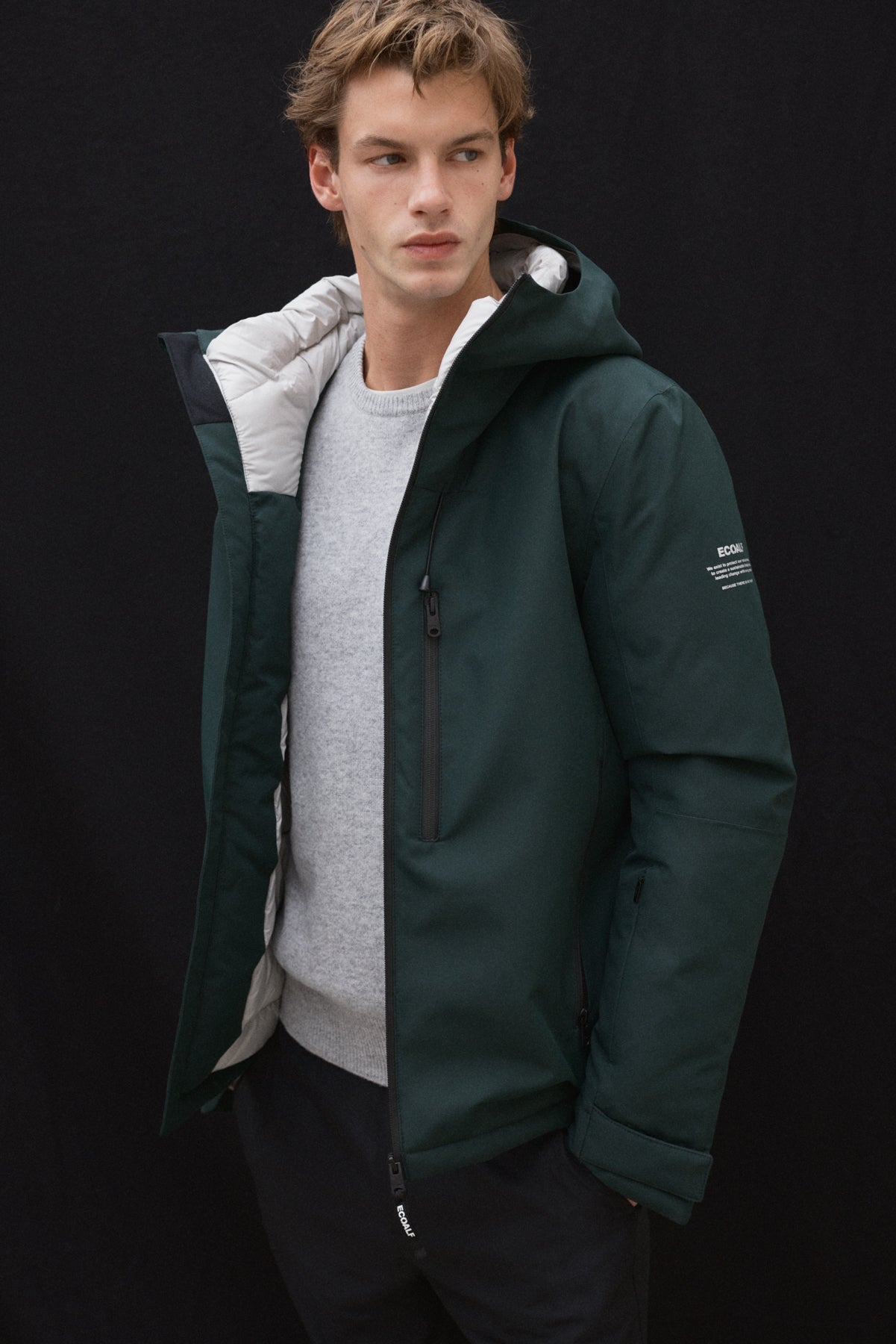CHAQUETA GRANADO VERDE