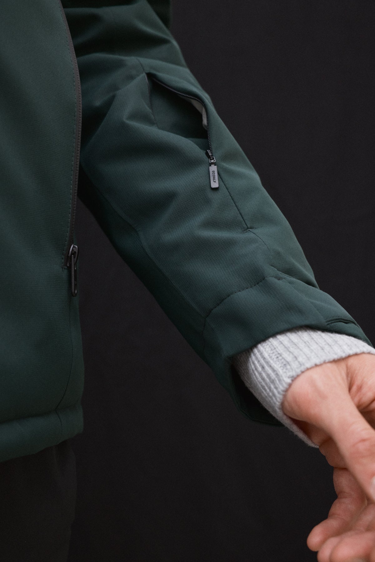 CHAQUETA GRANADO VERDE