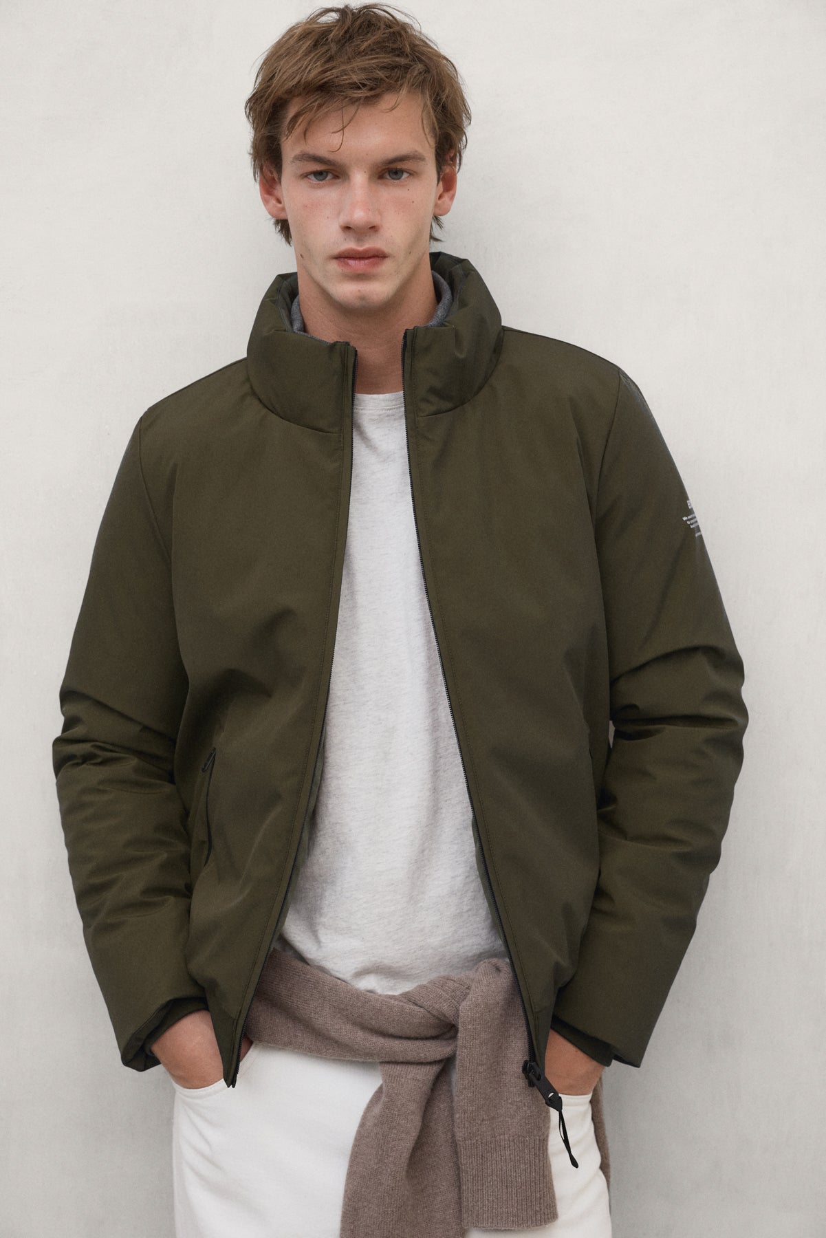 CHAQUETA CORTA GRAYS KHAKI