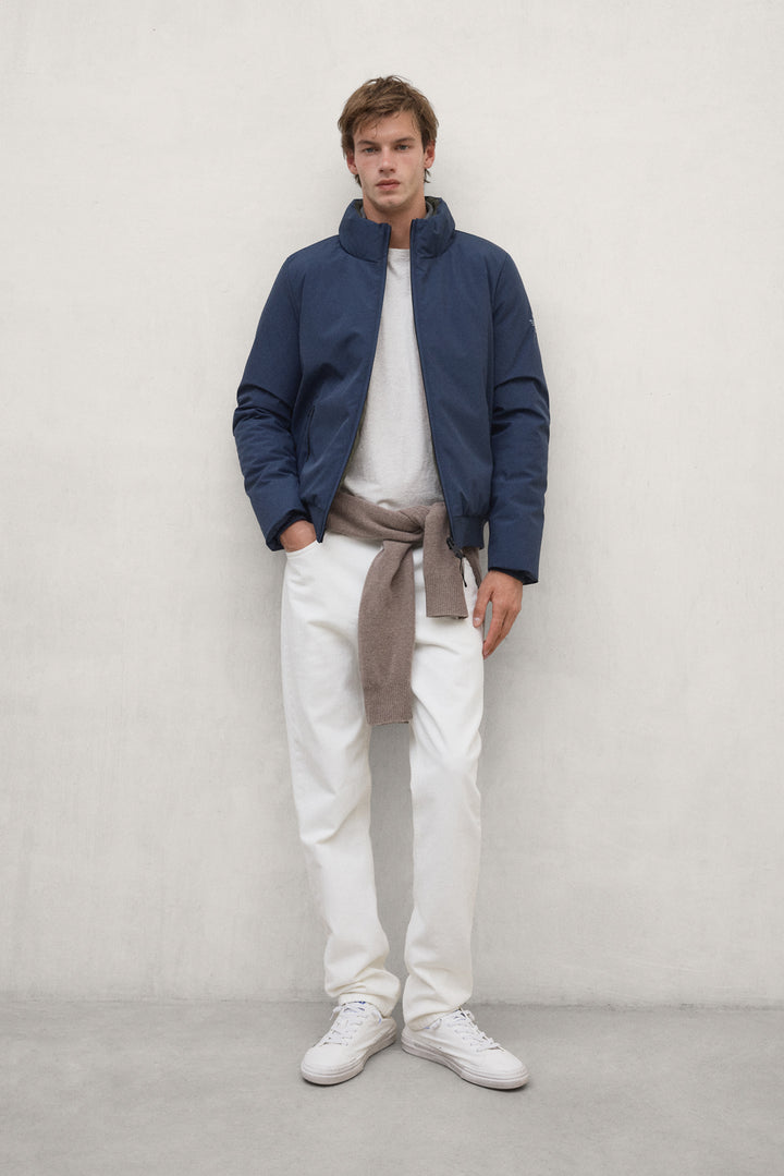 CHAQUETA CORTA GRAYS AZUL