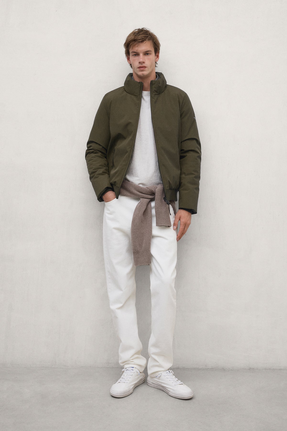 CHAQUETA CORTA GRAYS KHAKI