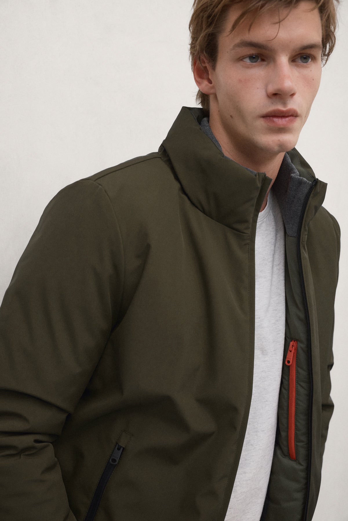 CHAQUETA CORTA GRAYS KHAKI