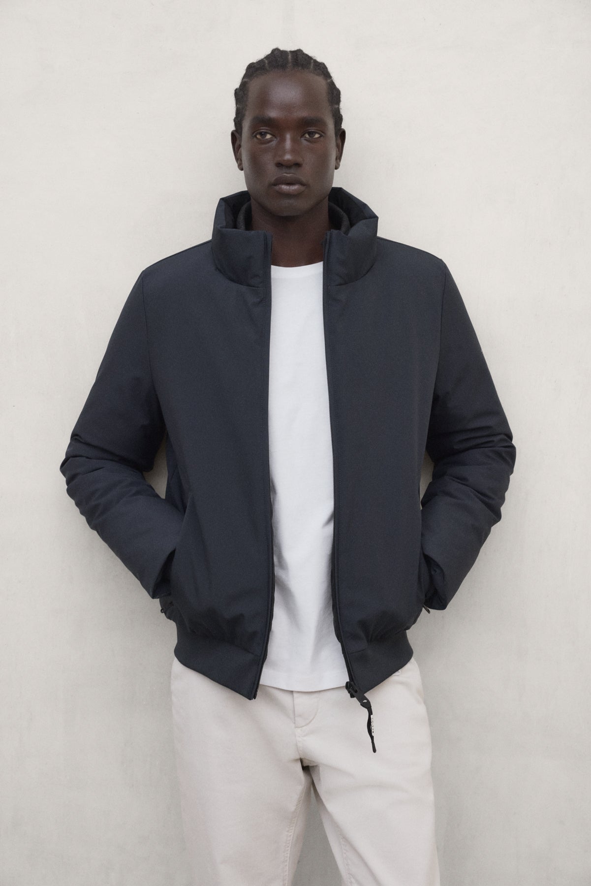 CHAQUETA CORTA GRAYS GRIS OSCURO