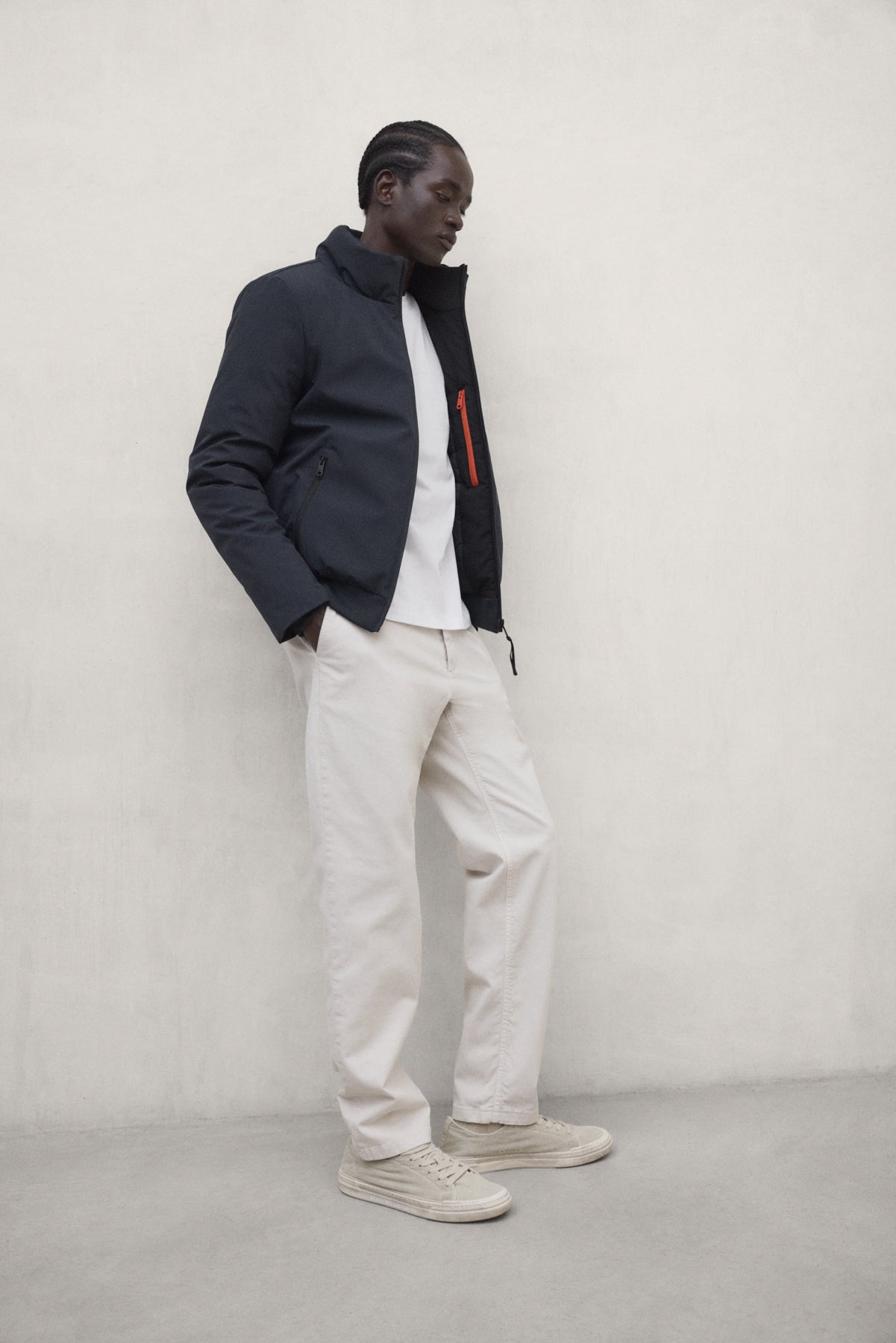 CHAQUETA CORTA GRAYS GRIS OSCURO